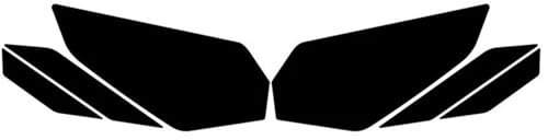 SYMWBD Kraftstofftank-Pad Motorrad-Tankaufkleber Für Kawasaki Für Ninja 400 Kratzfest Tankpad Motorradaufkleber(Satz 6)