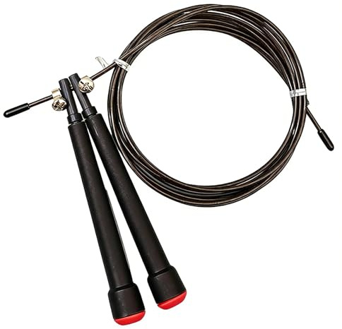 Skipping Ropes Adults for Men, Women and Kids, Weighted Jump Rope Boxing Rope Adjustable Speed Skipping Ropes for MMA, Hiit Workout, Fitness Workouts, Fat Burning, Strength Training & Double Unders