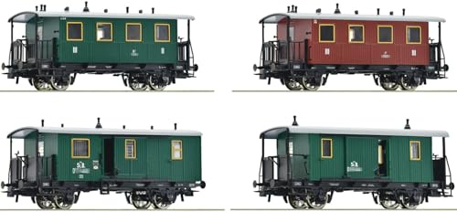 6200190 H0 4er Set Personenzug, kkStB, Ep. I