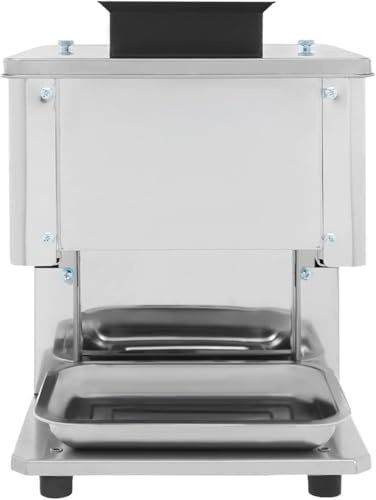Affettatrice Professionale da 1500 W - Tagliacarne Elettrica, velocità 310 Giri/min, capacità 150 kg/h, Design A T in Acciaio Inossidabile Resistente, Ideale per Gastronomie E Ristoranti.
