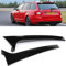 ACEOLT Auto Seitenfenster hinten Spoiler Heckspoiler für Octavia Estate 2014-2019, Punch Free Glued Adhesive, schwarz