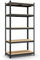 Panorama24 Lagerregal Anthrazit belastbar bis 875kg - Maße: 200 x 120 x 60 cm, Regal Kellerregal Steckregal Werkstattregal Schwerlastregal