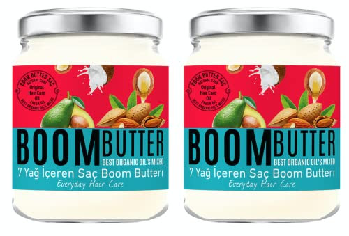Boom Butter Haarpflegeöl Doppelpack Uni