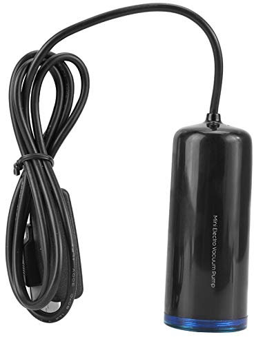 Jeanoko Mini Aspirador de compresión, Bomba de vacío para Bolsa de Interfaz Micro USB portátil para Evitar el Almacenamiento de Moho Bomba de Aire eléctrica para Bolsas de Almacenamiento al vacío.
