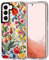 MOSNOVO für Samsung Galaxy S22 Plus 5G Hülle – Durchsichtige, schlanke, stoßfeste TPU+PC-Handyhülle, [6,6 Fuß Fallschutz/Anti-Abziehen] - Im Garten