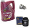 Motoröl Set 5W40 5 Liter + Ölfilter SM5085 + Ölablassschraube 48871