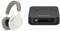 Sennheiser Momentum 4 Wireless Kopfhörer mit Bluetooth- Weiß & BT T100 Bluetooth-Audio-Transmitter für Hi-Fi oder Home Entertainment Schwarz