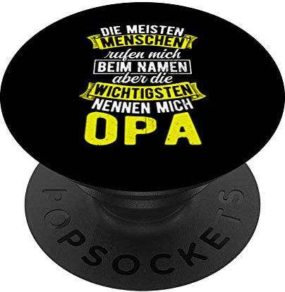 Opa Wichtigsten Menschen Familie Geburtstag Opi Opa PopSockets mit austauschbarem PopGrip