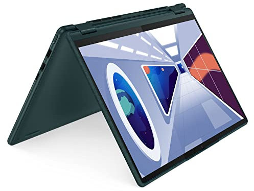 Lenovo Yoga 6 Notebook Convertibile Touch 13,3”, FHD (1920x1200), AMD Ryzen 7 7730U, 1TB SSD, RAM 16GB, Windows 11 Home, Tastiera Retroilluminata, 1,45kg - Dark Teal