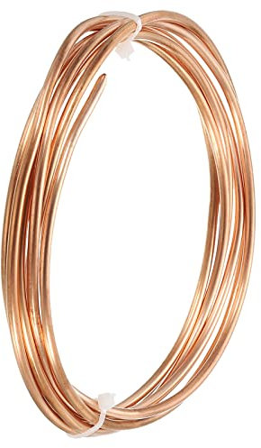 DMiotech 2mmx3.0mm Lang 2.0 M Kühlschrank Kupfer Leitung Flexibel Schläuche für Kompression Luft Klimaanlage Luft Hilfe