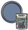 SAVING HUB Fence Paint Garden Shed Paint 750ml - Exterior Wood Paints Tin Waterproof, Weatherproof Paints - For Benches, Metal, Brickwork, Terracotta Pots, Stones Tin (Cornflower)