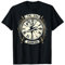 Retro Uhr Ballett Tänzerin Ballerina Tänzerin Frauen Mädchen T-Shirt