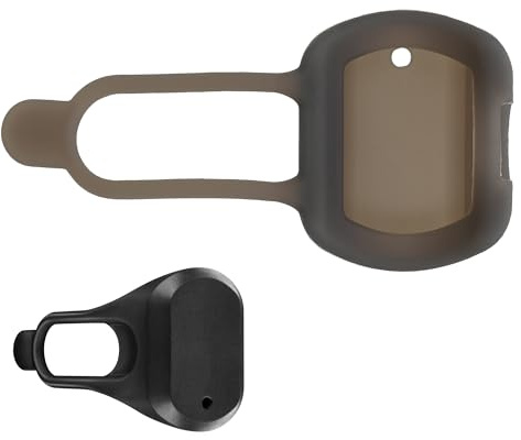 kwmobile Fahrradcomputer Silikonhülle kompatibel mit Garmin Speed Sensor 2 Hülle - Trittfrequenzsensor Schutzhülle - Silikon Case-Cadence-Sensor - Grau