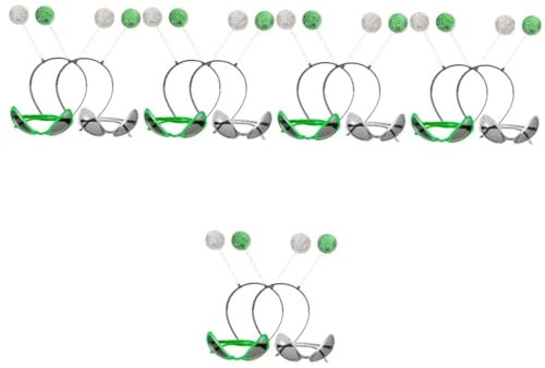Toyvian 5sätze Kopfband Und Brille Außerirdische Antenne Haarreif Und Sonnenbrille Für Kostüme Und Partys Lustige Accessoires Für Cosplay Und Halloween Robuste Und Sichere