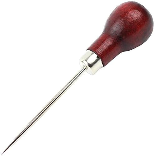Durable Awl Tool Pumpkin Shape Handle Scraper Awl for Punch Awl Maker Tool Crochet Professional and Fashion
