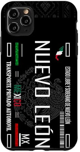 iPhone 11 Pro Max Nuevo Leon License Plate Case