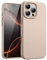 JETech Liquid Silicone Case for iPhone 16 Pro 6.3-Inch, Silky Soft Touch Full-Body Protective Phone Case, Anti-Scratch Shockproof Cover with Microfiber Lining (Desert Titanium)