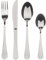 BERGNER MUNICH- 16-teiliges Besteck aus Edelstahl - Inklusive 4 Messer, 4 Löffel, 4 Gabeln, 4 Löffel, 4 Löffel - Elegantes schwarzes Finish - Langlebig und stilvoll für jeden Anlass