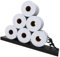 Galaxy Beauty Toilet Roll Holder Shelf – Wall-Mounted Bathroom Storage Organizer, Holds Up to 5 Rolls, Space-Saving, Modern Metal Design