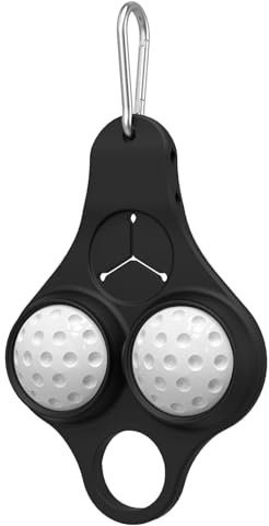 Golf Tee Holder, Golf Ball Tee Carry Bag Clip, 3.78x5.79x1.02 Inches, Portable Storage Pouch, Waterproof Material, Outdoor Sports Accessory for Golfers, Multicolor