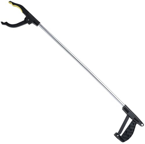 ideoon Praktischer Greifarm 2er-Set 76 cm – Ergonomische Greifzange mit Magnetspitze und 360° drehbarem Kopf – Für Senioren, Aufheben, Müllsammler, den Garten & mehr