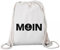 Küsten Hamburg plattdeutsch norddeutsch Norden Premium Bio Baumwoll Turnbeutel Rucksack Stanley Stella Moin Anker, Größe: onesize,Natural