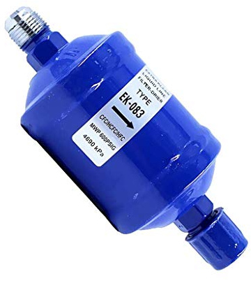 Backbayia Filtre à Liquide Sueur Filtre/Déshydrateur pour Pompe à Chaleur de Refroidissement (Ek-083)