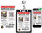 ActiveDogs Carte d'identité avec photo pour chien d'assistance – Badge pour chien d'assistance conforme à la norme ADA et TSA avec code QR et porte-clip – Inscription et copie numérique gratuites