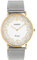 Oozoo Vintage Damenuhr mit Metallband 40 MM Rose/Weiß Glitzer/Silberfarben C20136