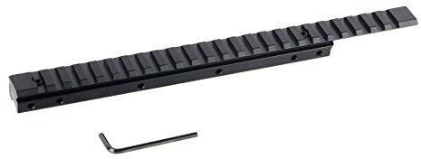 ToopMount Picatinny/Weaver Rail 24 Slots Mount Schwalbenschwanz 11mm bis 20mm Adapter für Standard Tactical 1913 Rails