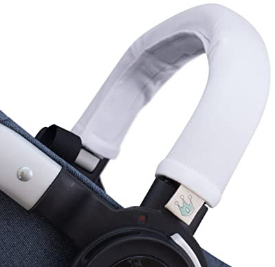 JYOKO KIDS Copri maniglia ringhiera (WHITE, Passeggino Individuale)