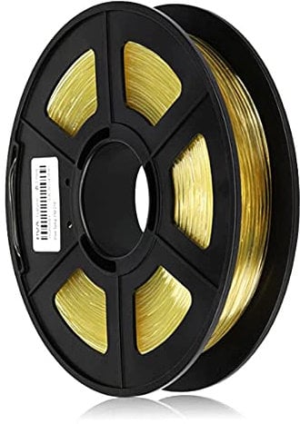 3D-Drucker-Verbrauchsmaterial, PVA-Filament-3D-Drucker-Trägermaterial, Gute Wasserlöslichkeit, 1,75 Mm, 0,5 Kg Bobbin, 170M,Gelb