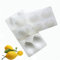 DUBENS Lot de 6 moules en silicone 3D pour brownies, gâteaux, mousses, gâteaux, poêles, desserts, desserts, décoration de gâteaux