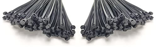 Kabelbinder 100mm Schwarz 200Stck. | Premiumqualität von PC24 Shop & Service