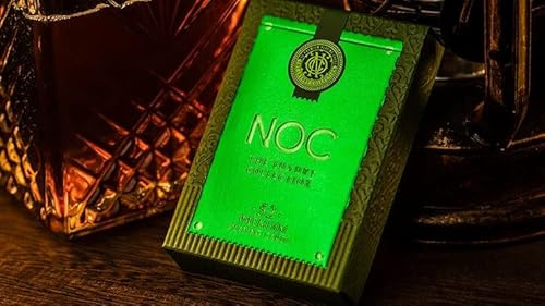 Murphy's Magic Supplies, Inc. NOC (Grün) The Luxury Collection Spielkarten von Riffle Shuffle x The House of Playing Cards, tolles Geschenk für Kartensammler