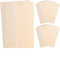 GOYADA 20 Feuilles de Bois de Balsa 300x200x1.5MM, Plaque de bois Naturel non Peint, Feuille de Bois Rectangulaire Vierge pour Bricolage, Bois à Décorer, Modèle, l'artisanat