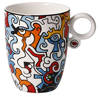 Künstlertasse Billy the Artist Evolution of Love I - Pop Art