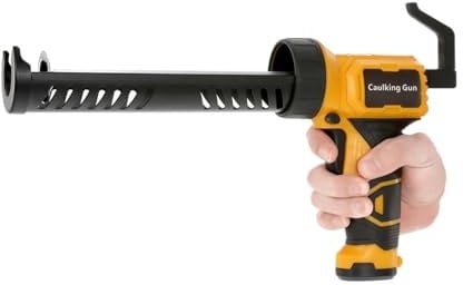 RYBOOL Double barrel caulk gun 7000RPM Electric Glass Caulking Gun Home Sealant Gun Caulking Gun Electric Glue Gun Power Tools