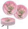 Sellikakes Hase Tulip Barhockerbezug, rund, mit elastischen Bändern, strapazierfähiger Hocker-Kissenbezug, Kreis für 30,5 - 40,6 cm große Stühle, leichte Hocker-Sitzbezüge, Osterdekoration
