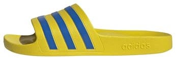 adidas Unisex adulto Adilette Aqua Slides, Yellow/Bright Royal/Yellow, 43 EU