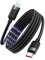 mcdodo Cavo magnetico da USB C a Lightning, cavo di ricarica per iPhone, cavo di ricarica USB C 36 W, a spirale in nylon, tipo C, compatibile con iPhone 14, 13 Pro Max Mini XS XR X 8 7 SE