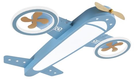 Niedlich und Stilvoll Kreative Cartoon LED Flugzeug Deckenleuchte Einstellbare Farbtemperatur mit Einer Fernbedienung Geliefert Kinderzimmer Deckenbeleuchtung Junge Mädchen Schlafzimmer Deckenleuchte