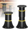 JABNOW Pieds de Meuble 2 Pièces Pieds de Lit Réglable avec Pince à Visser, Pieds de Support en Fixation pour Charges Lourdes, Pieds Table Basse pour Canapé Armoire Bureau