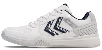 Hummel Zapatillas de Balonmano Unisex All Court, Color Blanco., 38 EU