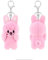 10 cm Stray Kids Porte-clés en peluche MAGNET série « ATE » SKZoo Porte-clés mignon porte-clés pendentif pour les fans (Dwaekki)
