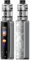 S-mok X-Priv Solo Kit 80 W Vape Batería 18650 (no incluida) (Carcasa blanca) Atomizador TF-D SubTank de 3,5/5,5 ml Bobina D de 0,15/0,23Ω Pantalla táctil dual E-Cigarrillo Original - No Nicotine