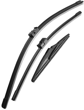 DHGVOS Limpiaparabrisas Escobilla para Opel Astra H 2004-2009, Cepillos for Ventana de Parabrisas Limpiaparabrisas Trasero Delantero Escobillas