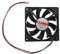 JZK Ventilateur de refroidissement sans balais 8 cm CC 5 V 8015 - 2 broches - 80 x 80 x 15 mm - Silencieux - Avec câbles - Pour imprimante 3D - Avec câble et prise - Double roulement à billes