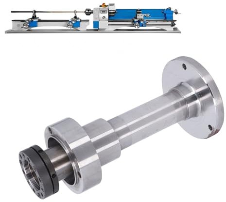 Broche de Tour de Poupée de Tour à Métaux pour MX-210 WM-210 8x16 220x400 220x600 220x750, Accessoires de Pièce de Rechange de Modification de Mini Mandrin Double