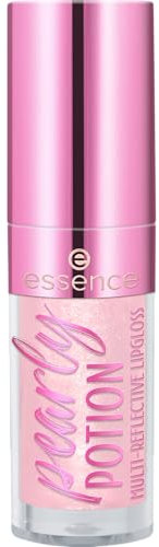 essence pearly POTION MULTI-REFLECTIVE LIPGLOSS, Nr. 01, Nude, glänzend, schimmernd, holographisch, transluzent, vegan, ohne Parabene, ohne Mikroplastikpartikel, Nanopartikel frei, 1er Pack (2.5ml)